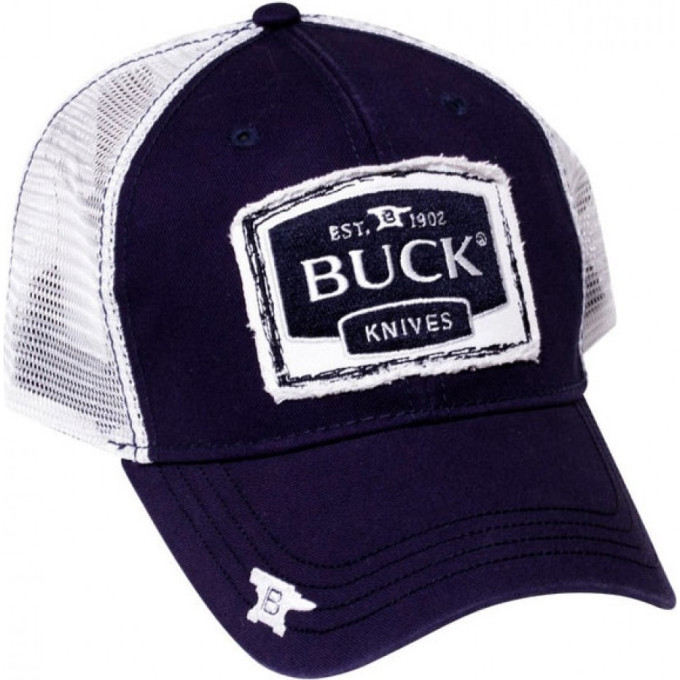 Бейсболка BUCK 89123 NAVY LOGO PATCH B89123